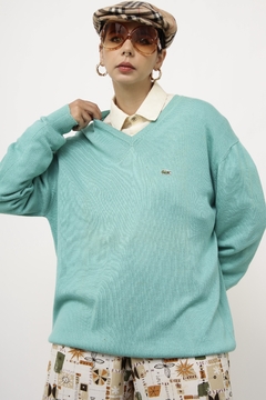 Pulover lacoste verde vintage na internet
