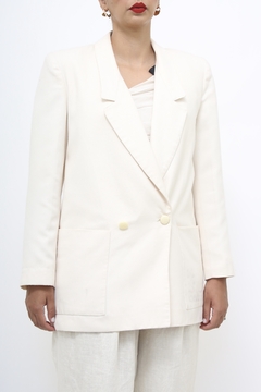 Blazer creme MAGI ROUUFF vintage - loja online