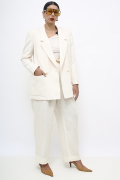 Blazer creme MAGI ROUUFF vintage na internet