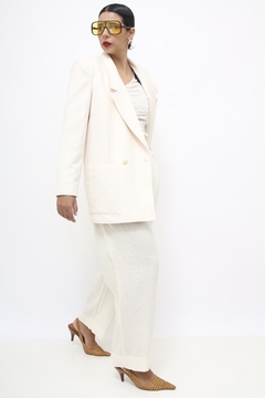 Imagem do Blazer creme MAGI ROUUFF vintage
