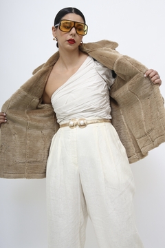 Casaco todo forrado pelo vintage - comprar online