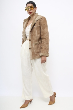 Casaco todo forrado pelo vintage - comprar online