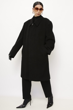 Casaco preto classico LÃ PRESTON FIELD - comprar online
