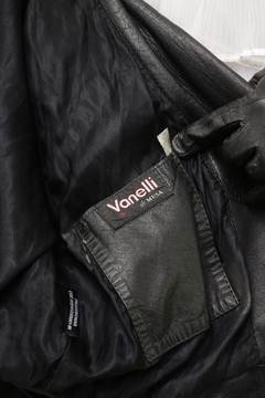 Jaqueta couro biker cropeed vintage - comprar online