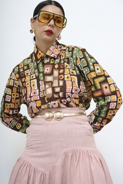 Imagem do Camisa estampa anos 70 vintage