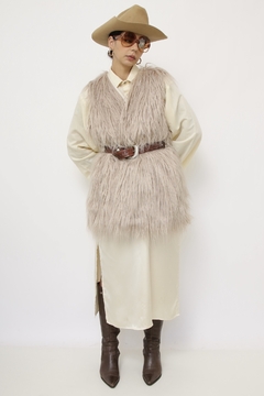Imagem do Maxi colete pelucia vintage