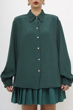 Imagem do Camisa verde manga longa