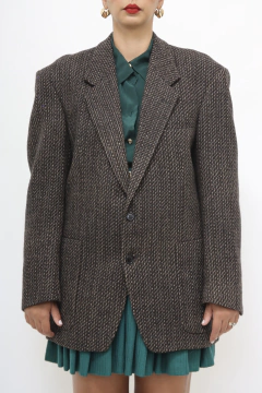 Blazer 100% la marrom vintage - comprar online