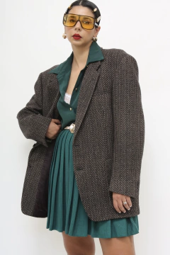 Blazer 100% la marrom vintage - comprar online