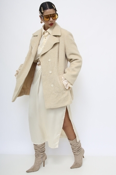 Casaco 100% la creme forrado vintage