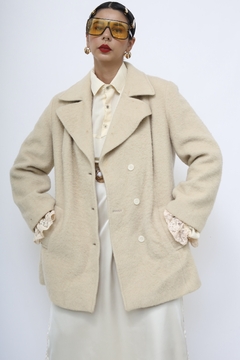 Casaco 100% la creme forrado vintage - comprar online