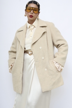 Casaco 100% la creme forrado vintage - loja online