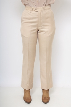 Conjunto alfaiataria bege BLAZER + CALÇA na internet