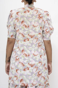 Conjunto MAXI CAMISA + SAIA MIDI flores na internet