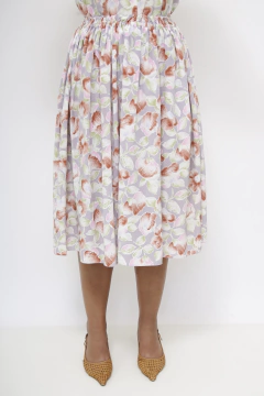 Conjunto MAXI CAMISA + SAIA MIDI flores na internet