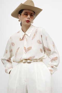 Camisa atelie parisiense penas - comprar online