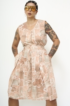Conjunto laranja regata + bermudão vintage cintura alta na internet