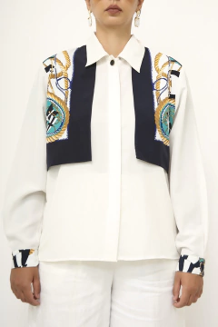 Camisa nave recorte vintage na internet