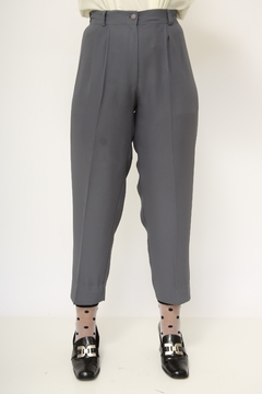Calça verde cintura alta vintage - loja online