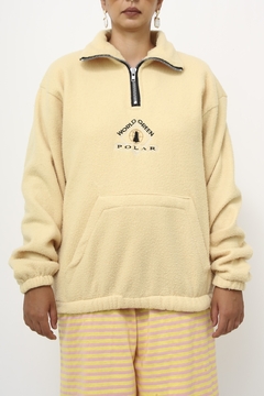 Imagem do Blusa Plush polar vintage amarela
