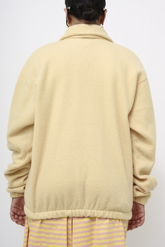 Blusa Plush polar vintage amarela - loja online