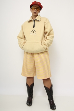 Blusa Plush polar vintage amarela