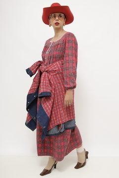 Camisola xadrez vintage - comprar online