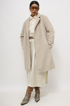 Casaco zara bege forrado vintage
