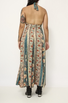 Vestido frente unica estampado - Capichó Brechó