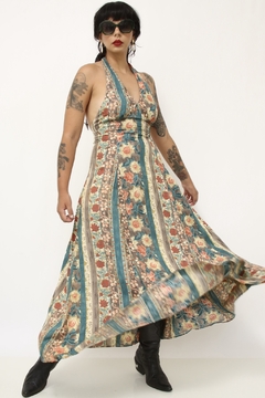 Imagem do Vestido frente unica estampado