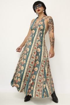 Vestido frente unica estampado na internet