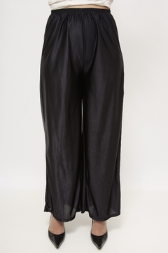 Calça poliamida preta pijama