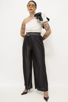 Calça poliamida preta pijama