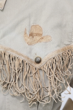 Camisa western cavalo botinha franjas - Capichó Brechó