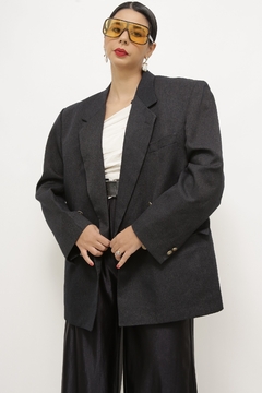 Blazer Cristian Ritz marinho Paris - Capichó Brechó