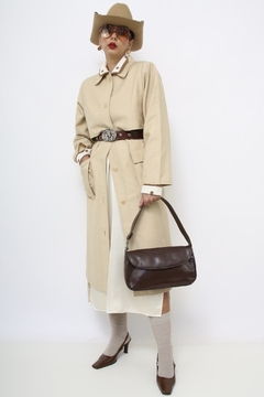 Bolsa marrom ombro vintage