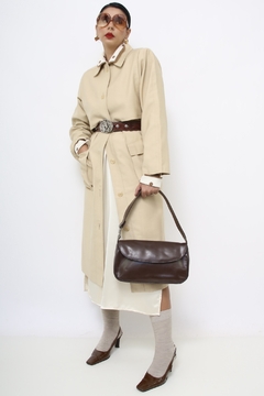 Bolsa marrom ombro vintage