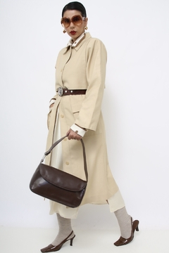 Bolsa marrom ombro vintage - comprar online