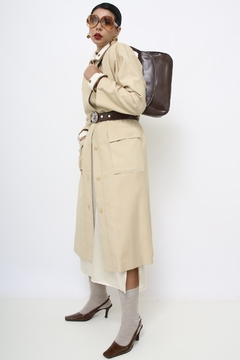 Bolsa marrom ombro vintage - comprar online