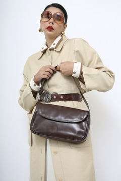 Bolsa marrom ombro vintage - loja online