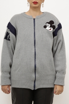 Imagem do Cardigan Mickey vintage dupla face