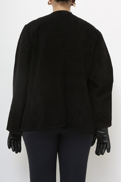 Blazer couro coutry preto na internet