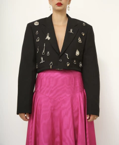 Blazer cropped pingentes western WILD HORSE - comprar online