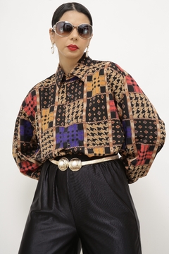 Camisa manga longa estampada - loja online