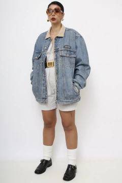 Jaqueta jeans TOWN E COUTRY vintage - Capichó Brechó