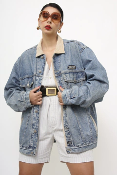 Jaqueta jeans TOWN E COUTRY vintage na internet