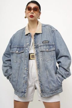 Jaqueta jeans TOWN E COUTRY vintage - Capichó Brechó