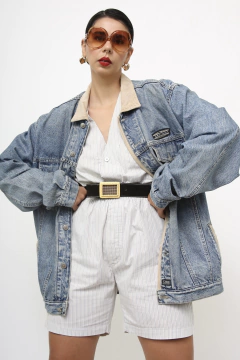 Jaqueta jeans TOWN E COUTRY vintage - Capichó Brechó