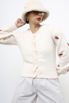 Imagem do Pulover morangos off white