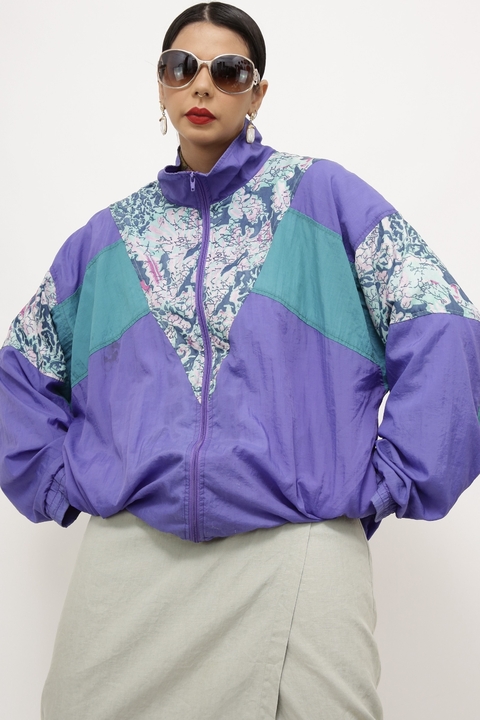 Jaqueta estampada vintage 90´s nylon